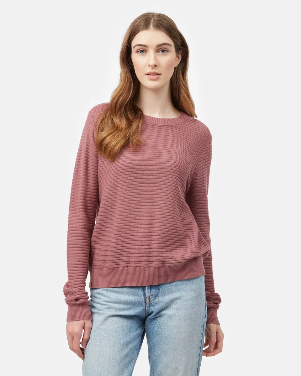 Highline Cotton Rib Crew Sweater sold by tentree product image thumbnail 2