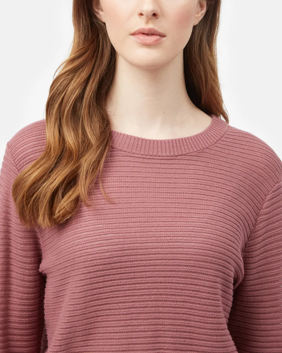 Highline Cotton Rib Crew Sweater sold by tentree product image thumbnail 3