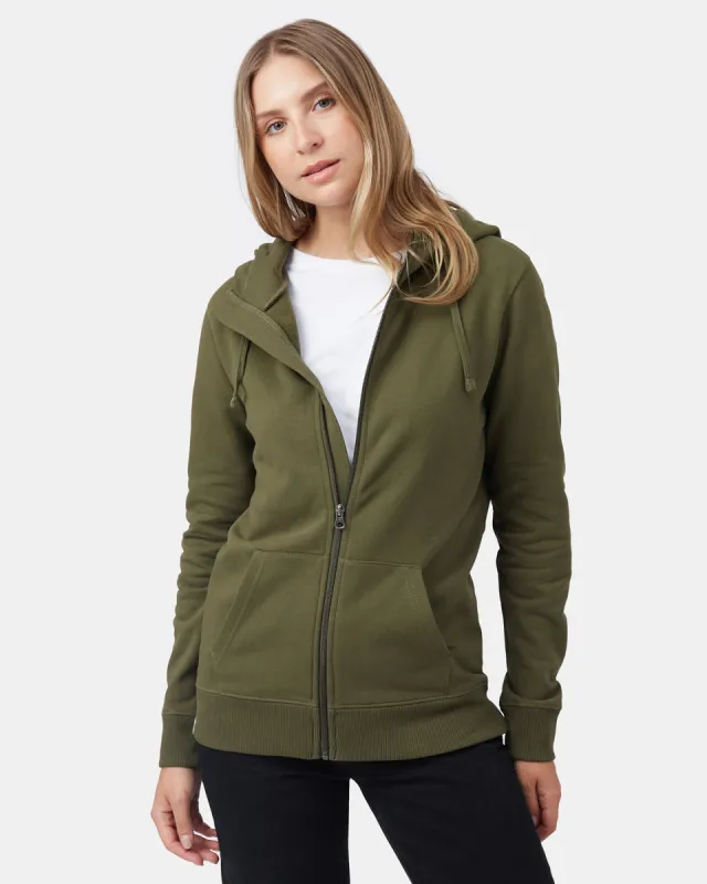 Organic Cotton Zip Hoodie made by tentree