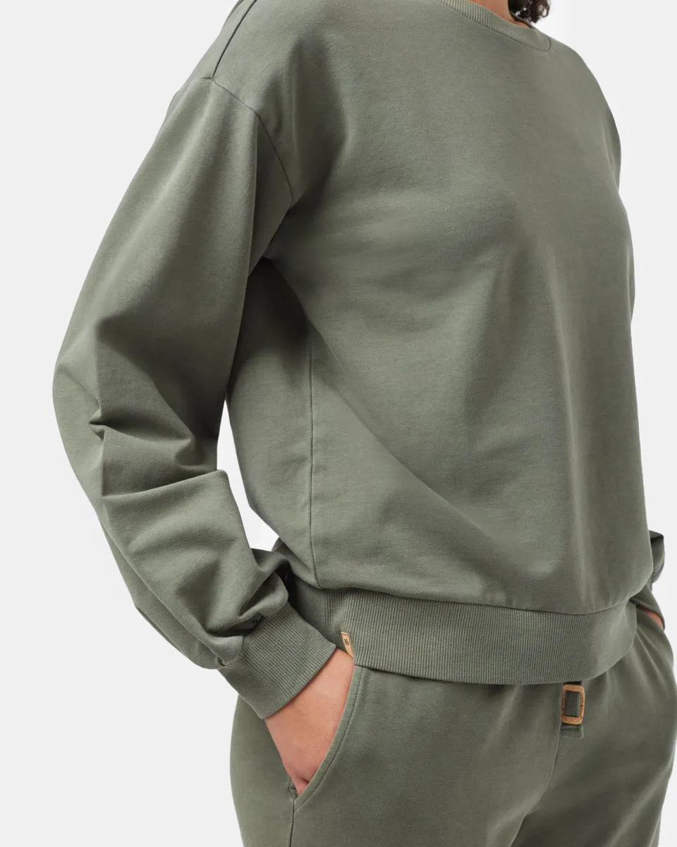 French Terry Balloon Sleeve Crew sold by tentree product image thumbnail 2