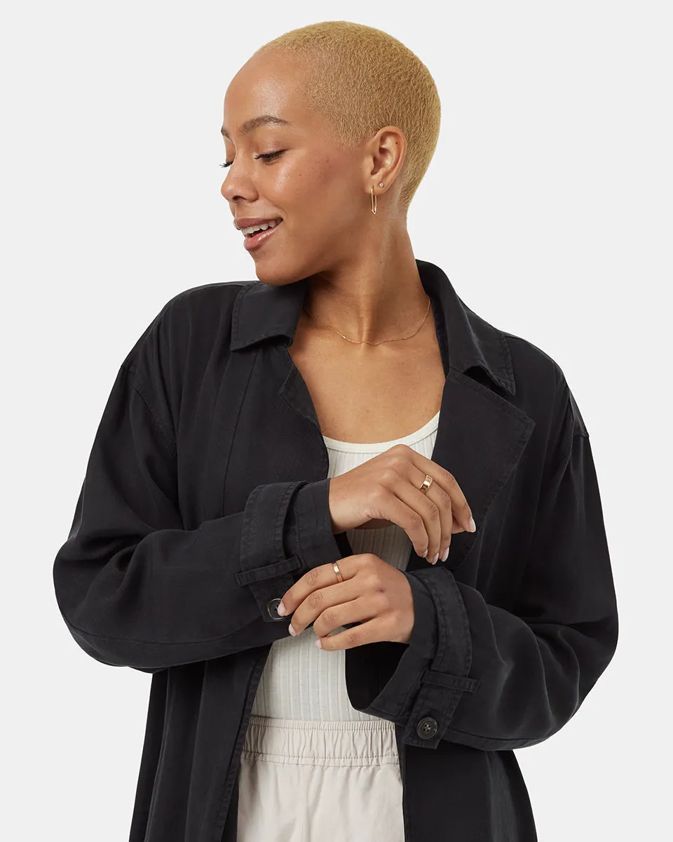 Tencel Trench sold by tentree product image thumbnail 2