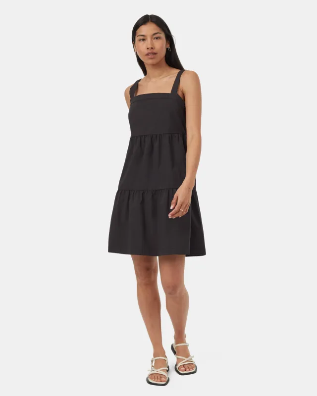 EcoStretch Cotton Tiered Dress sold by tentree