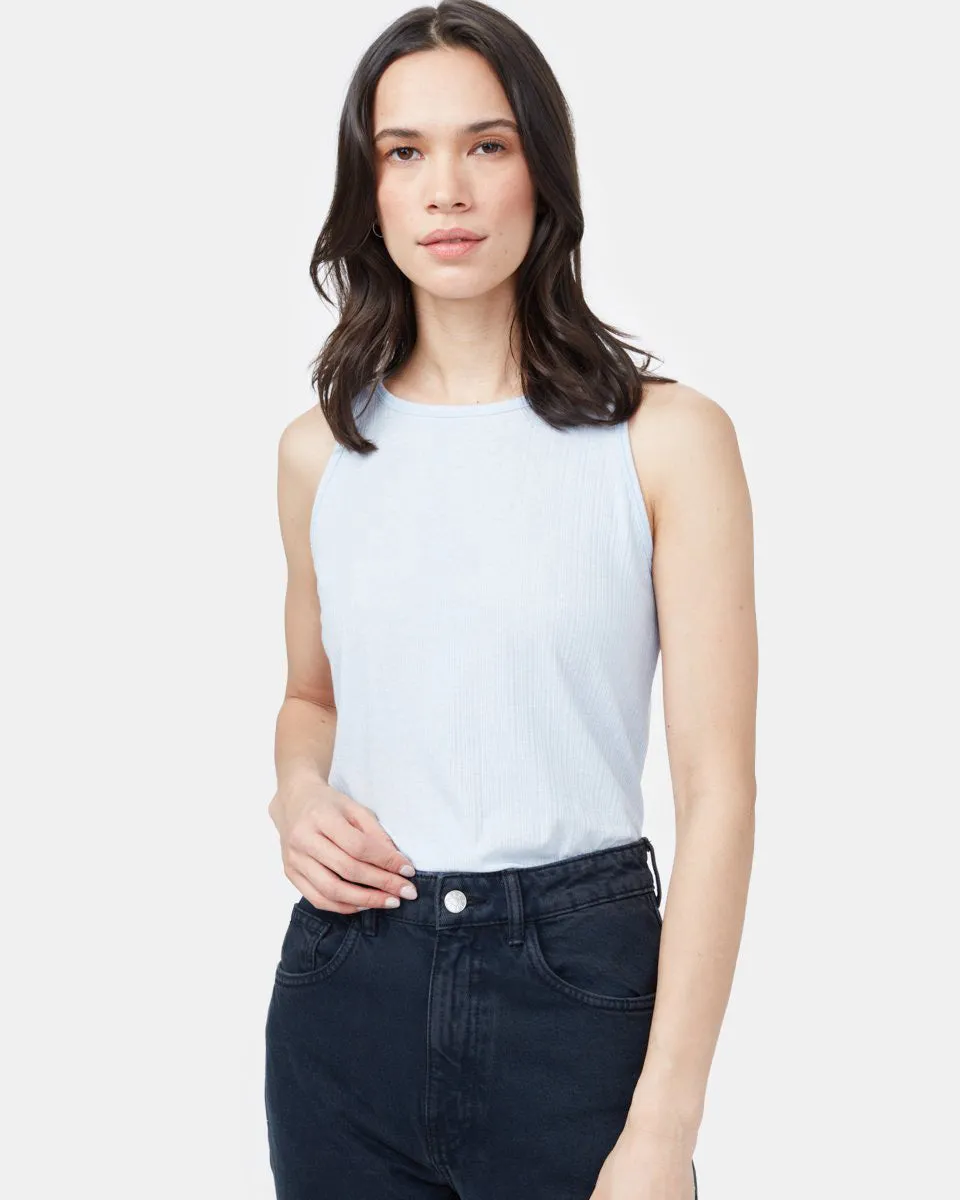 Ribbed High Neck Tank sold by tentree product image thumbnail 4