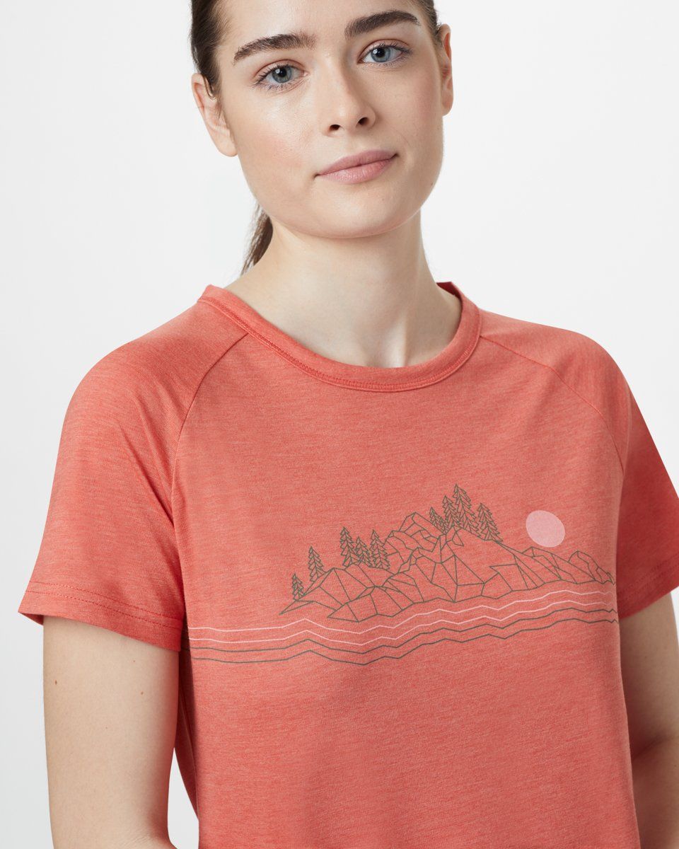 Geo Mountain Raglan T-Shirt sold by tentree product image thumbnail 4