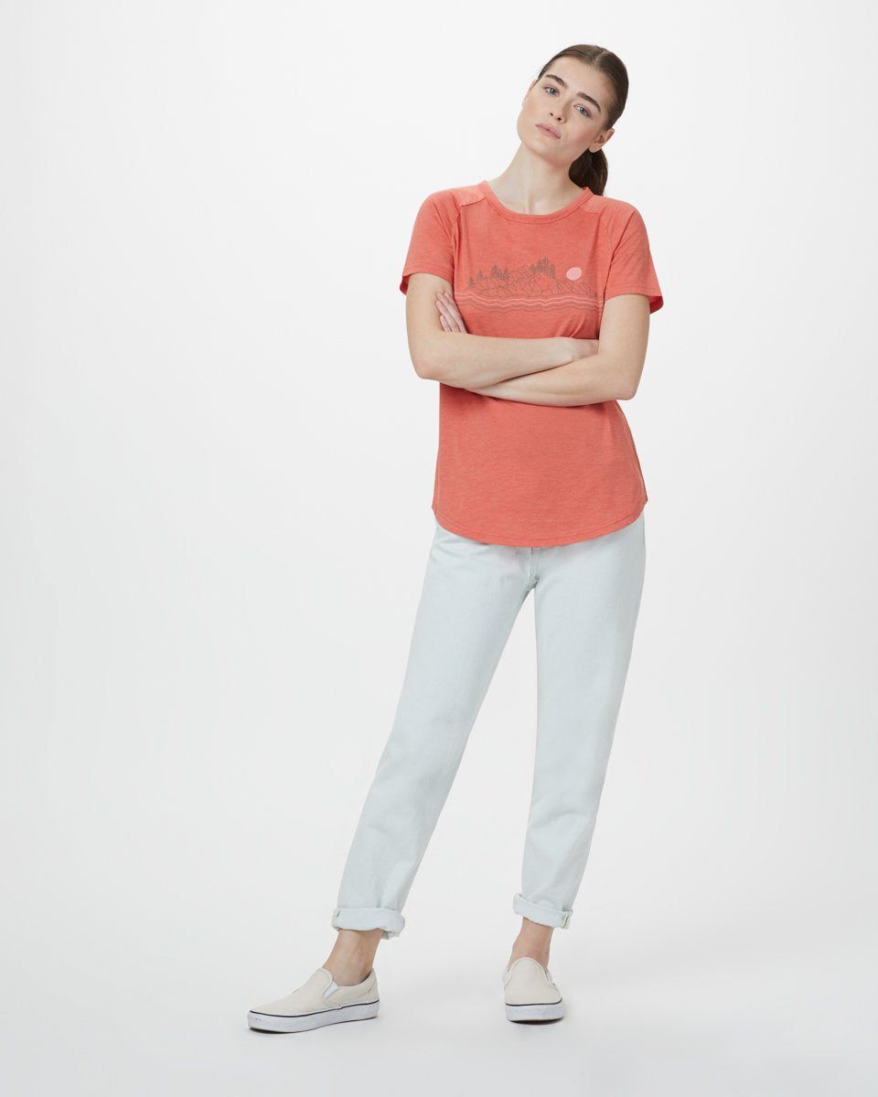 Geo Mountain Raglan T-Shirt sold by tentree product image thumbnail 2