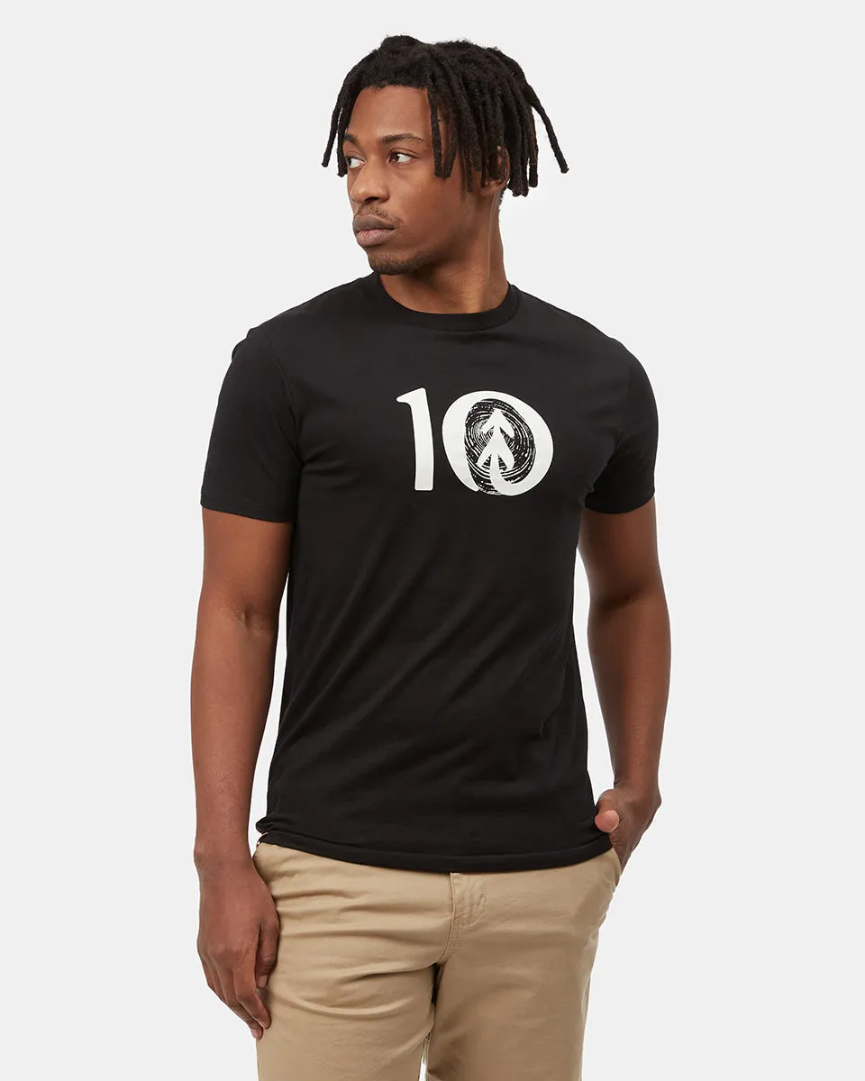 Woodgrain Ten T-Shirt sold by tentree product image thumbnail 2
