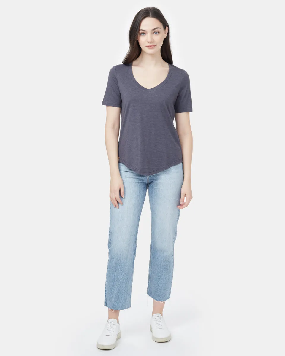 TreeBlend V-Neck T-Shirt sold by tentree