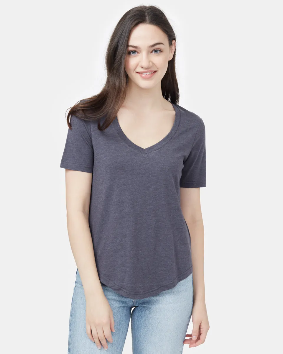 TreeBlend V-Neck T-Shirt sold by tentree product image thumbnail 2