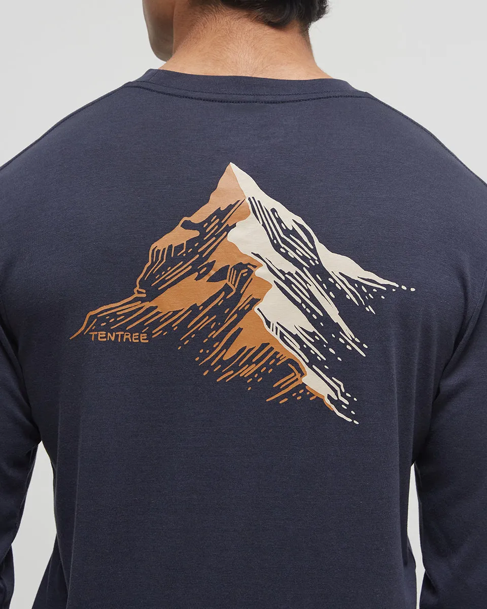 Contrast Peaks Longsleeve sold by tentree product image thumbnail 5