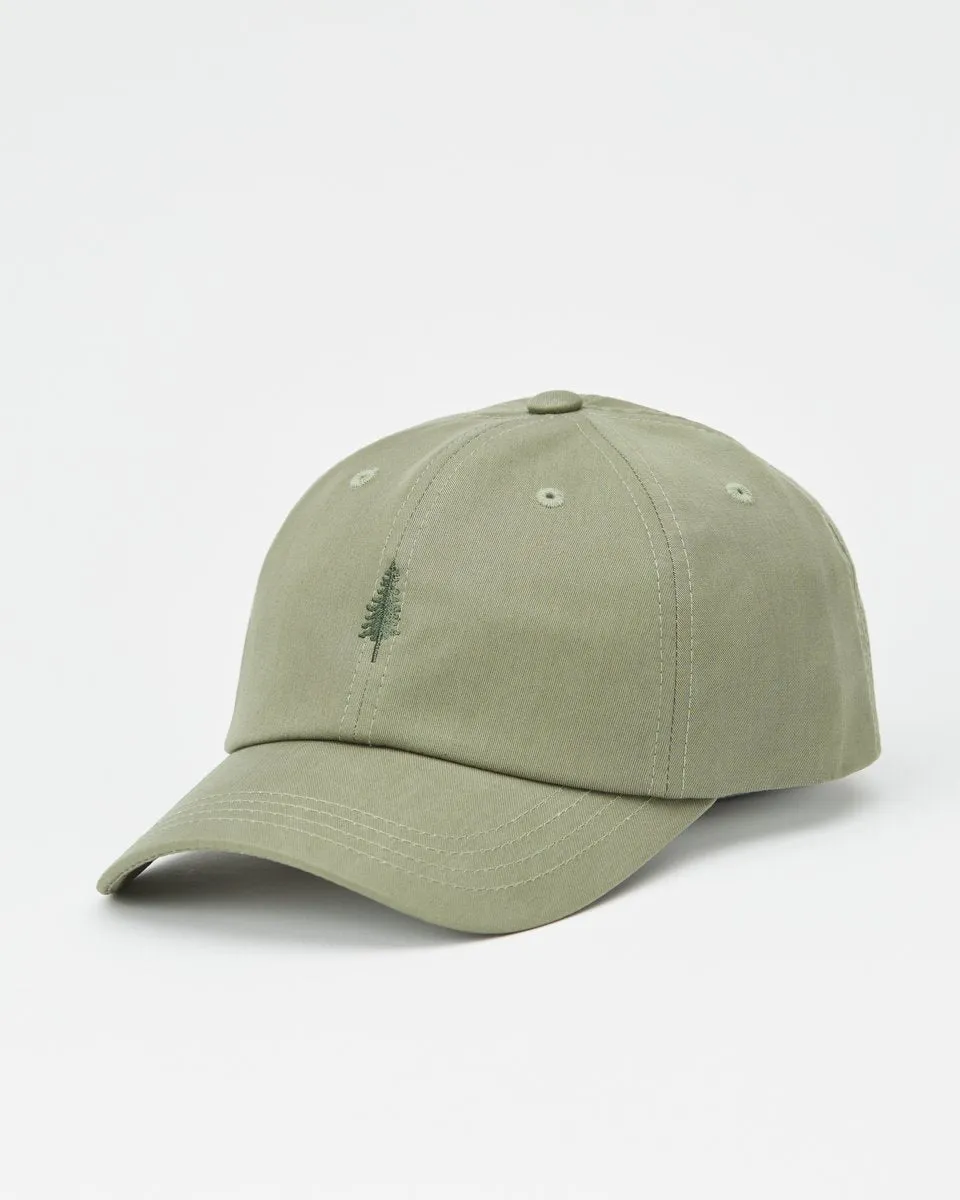 Tree Embroidery Tencel Peak Hat sold by tentree