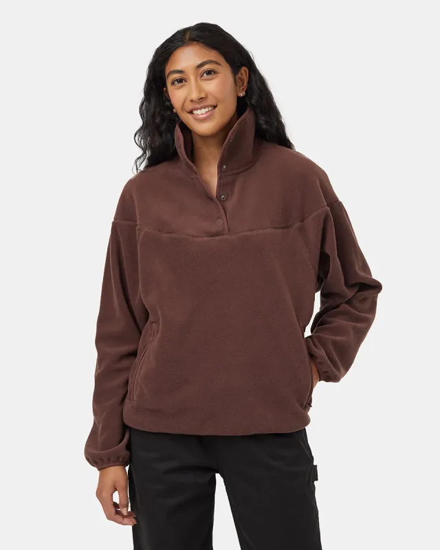 Recycled MicroFleece 1/4 Snap sold by tentree