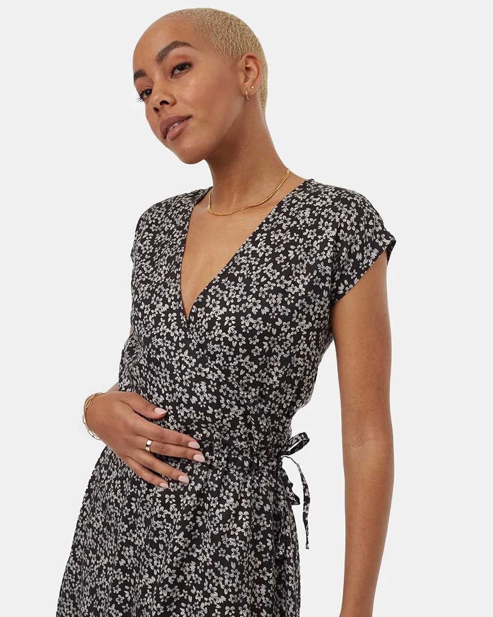 Woven Wrap Dress sold by tentree product image thumbnail 4