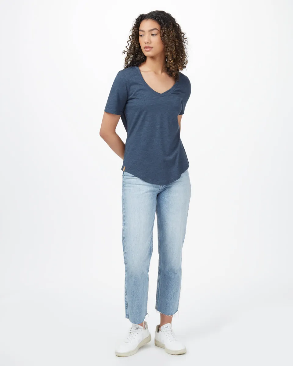 TreeBlend V-Neck T-Shirt sold by tentree