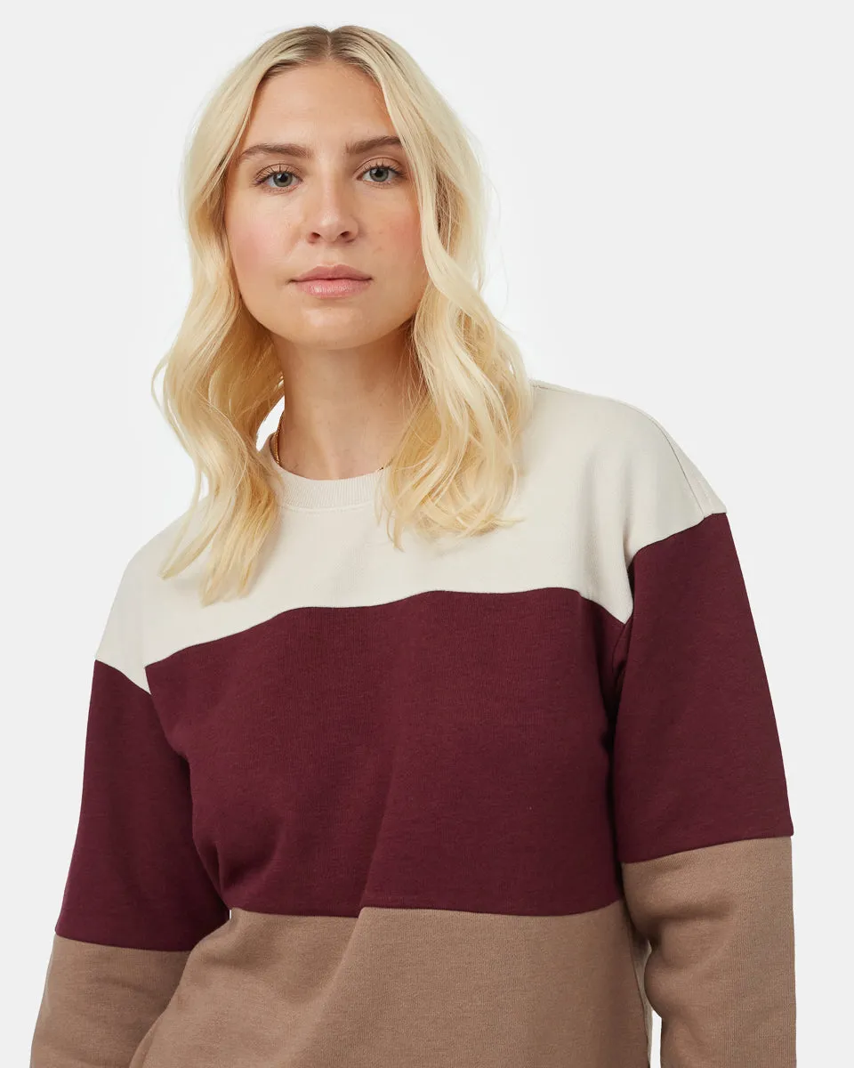 Treefleece Blocked Crew sold by tentree product image thumbnail 4