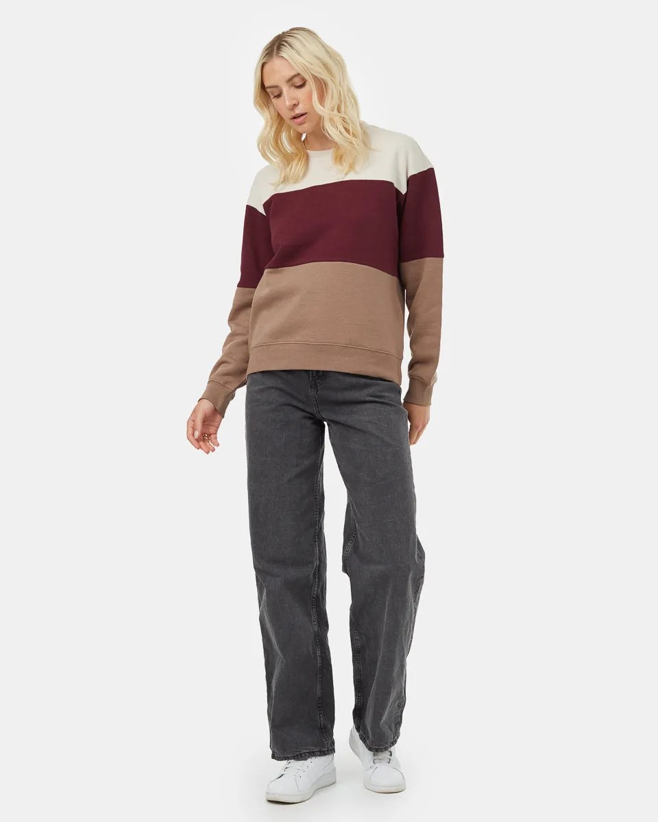 Treefleece Blocked Crew sold by tentree product image thumbnail 2