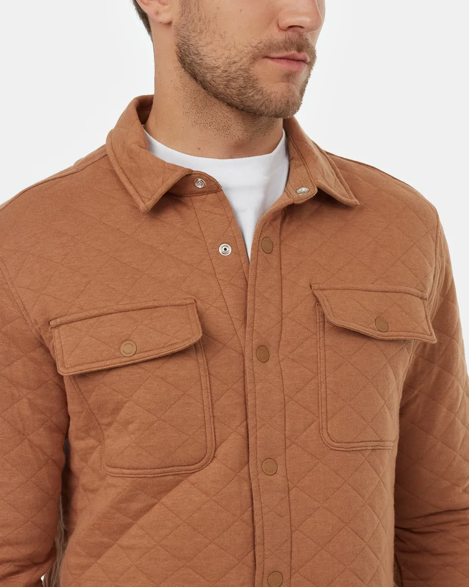 Quilted Colville Overshirt sold by tentree product image thumbnail 4