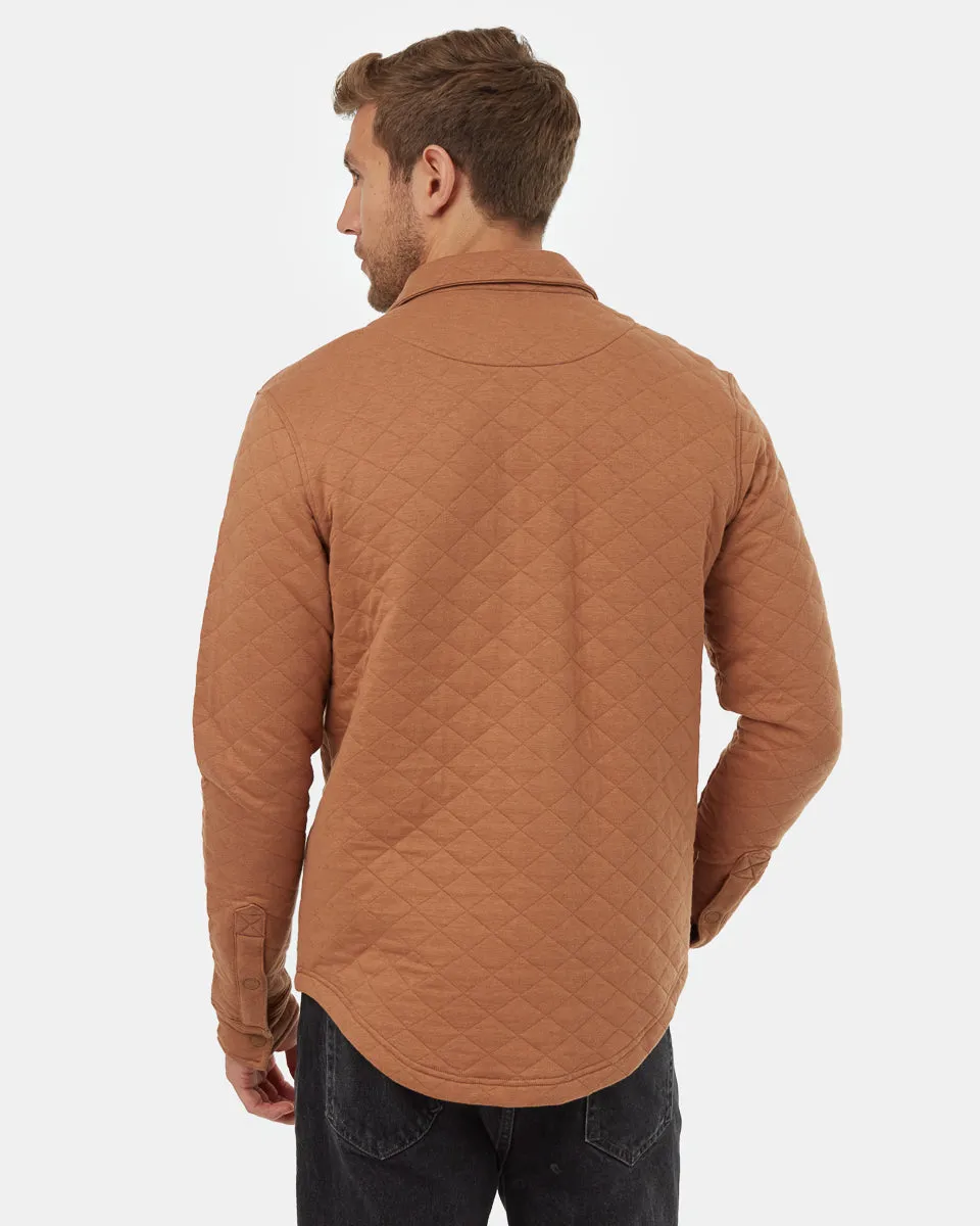 Quilted Colville Overshirt sold by tentree product image thumbnail 3