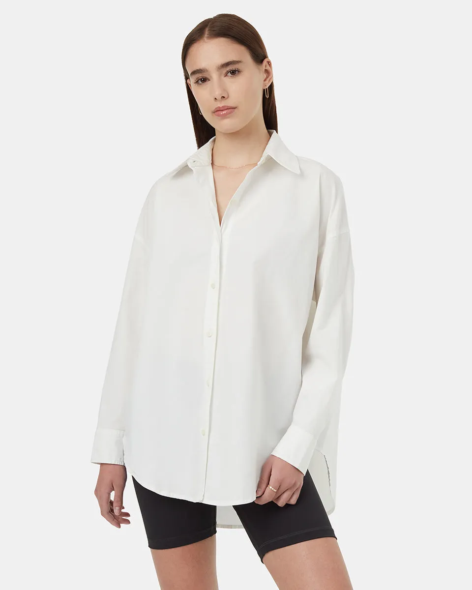 EcoStretch Cotton Oversized Shirt sold by tentree
