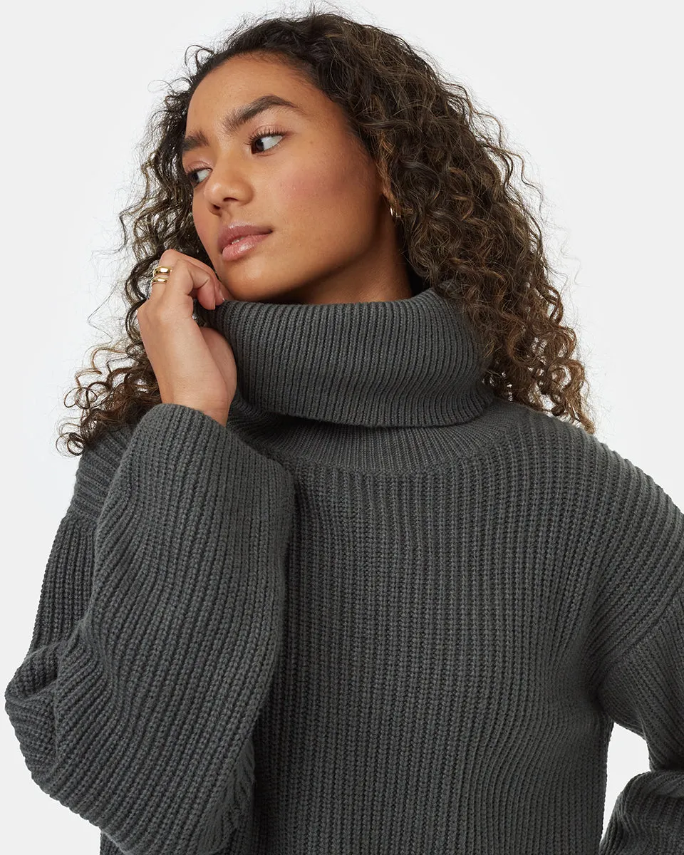 Highline Wide Neck Turtleneck sold by tentree product image thumbnail 4