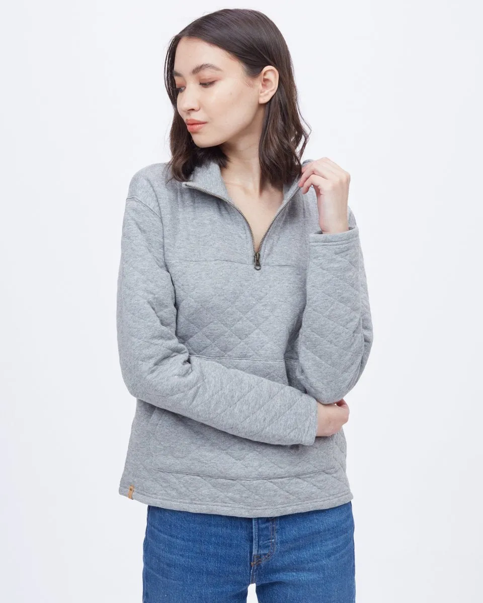 1/4 Zip Quilted Fleece sold by tentree