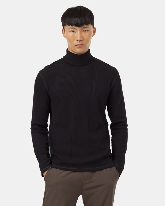 TreeWaffle Turtleneck Longsleeve sold by tentree