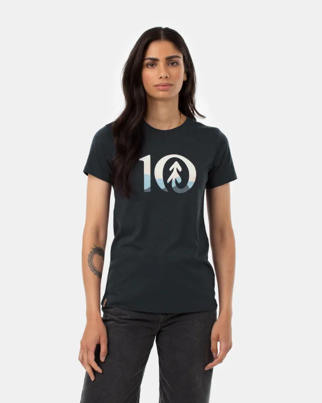 Mountain Sunset Ten Logo sold by tentree