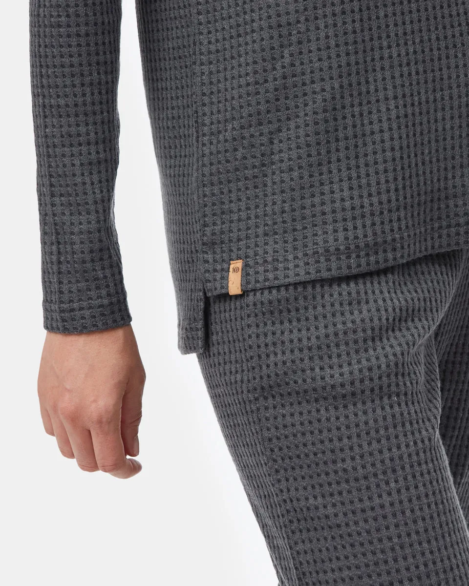 Wide Waffle V-Neck Top sold by tentree product image thumbnail 5