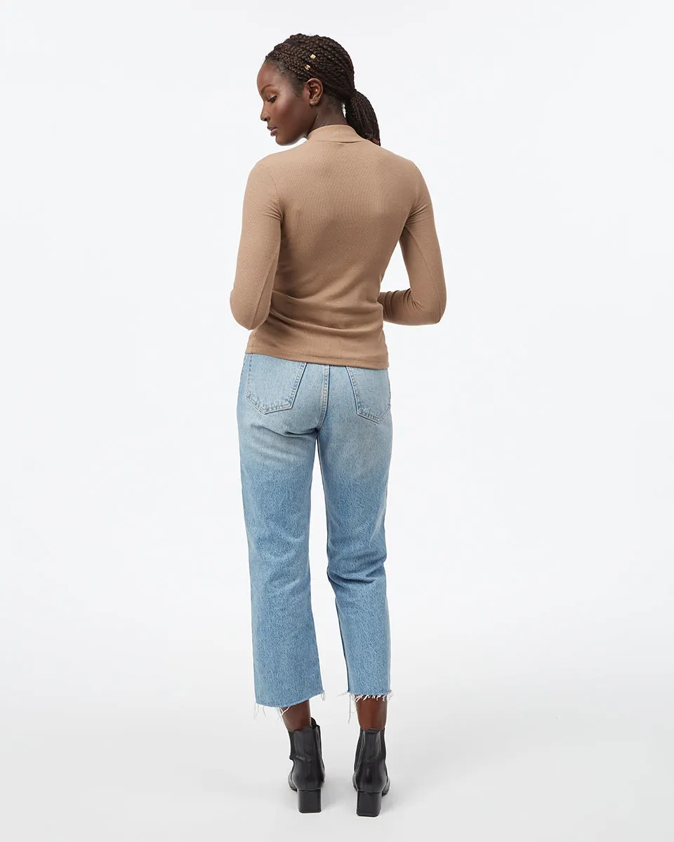 Rib Mock Neck Longsleeve sold by tentree product image thumbnail 3