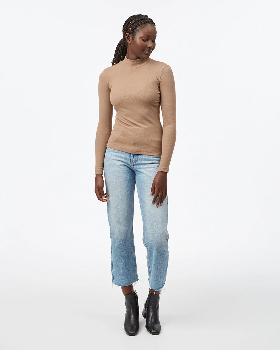 Rib Mock Neck Longsleeve sold by tentree product image thumbnail 2