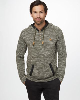 M Irvin Hooded Henley made by tentree