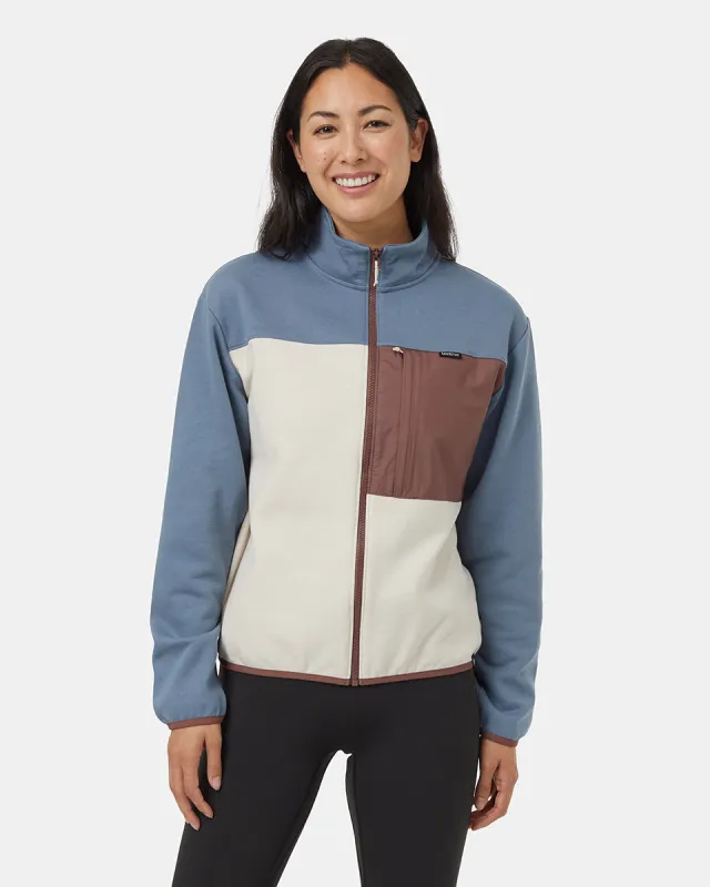 SeaFleece Contrast Full Zip sold by tentree