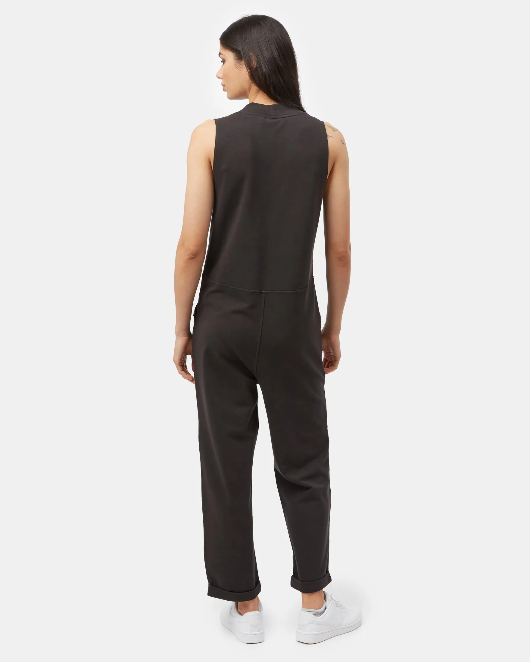 French Terry V-Neck Jumpsuit sold by tentree product image thumbnail 3