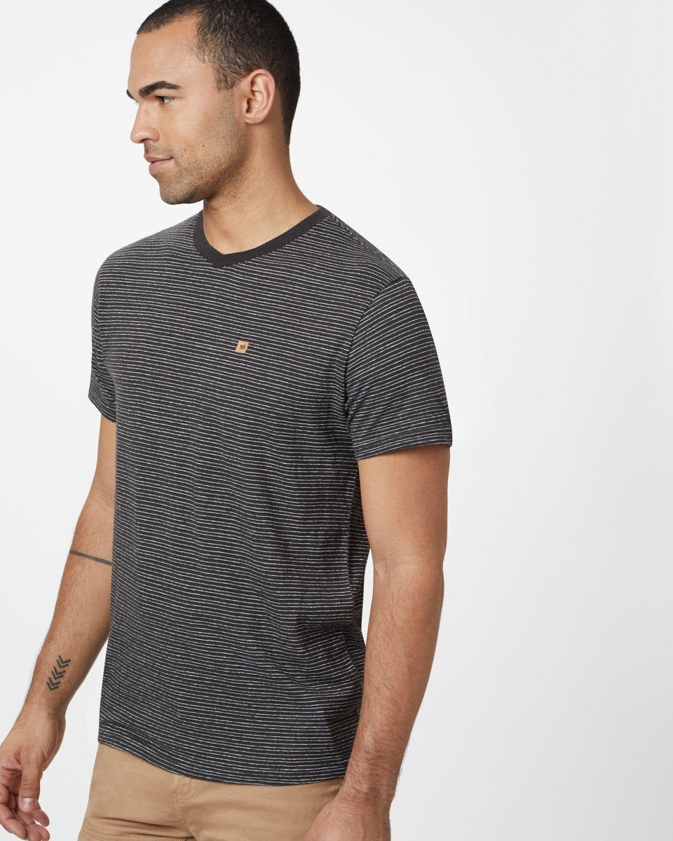 Hemp V-Neck T-Shirt sold by tentree