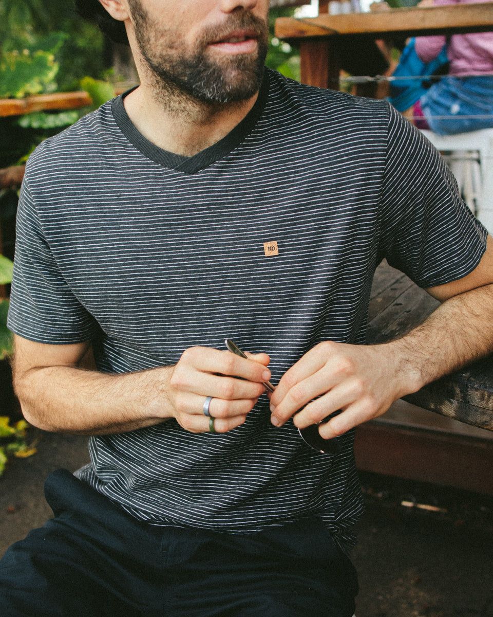 Hemp V-Neck T-Shirt sold by tentree product image thumbnail 3