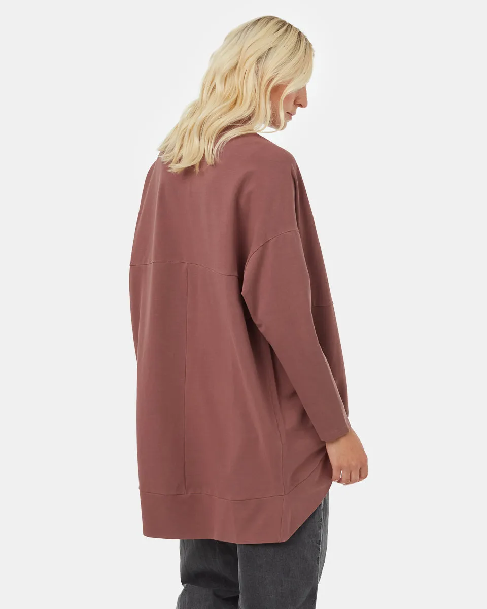 French Terry Cocoon Cardigan sold by tentree product image thumbnail 3