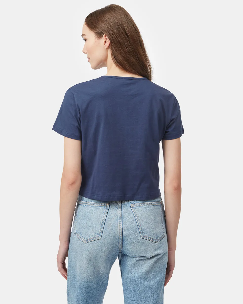 Organic Cotton Oversized Cropped T-Shirt sold by tentree product image thumbnail 3
