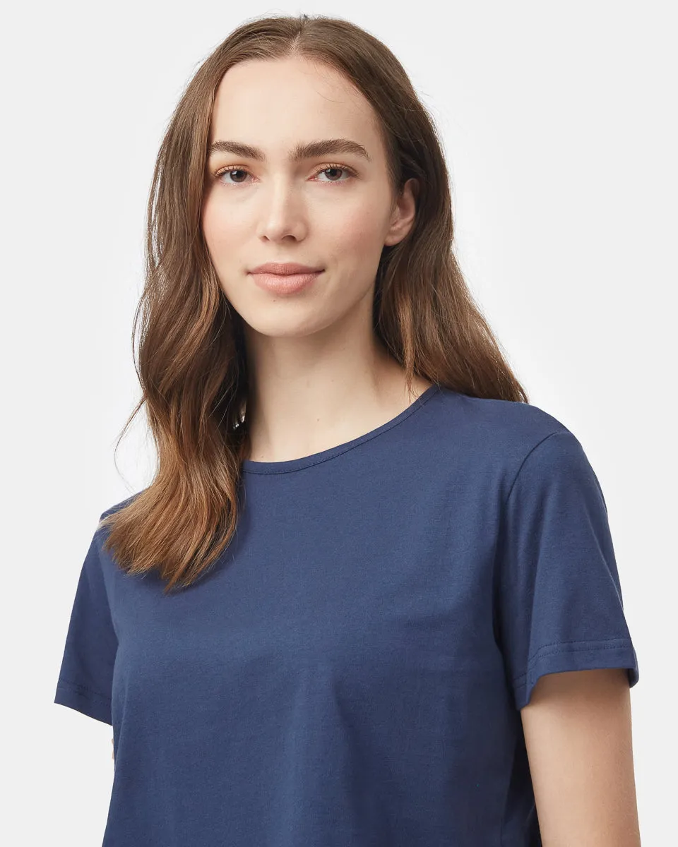 Organic Cotton Oversized Cropped T-Shirt sold by tentree product image thumbnail 4