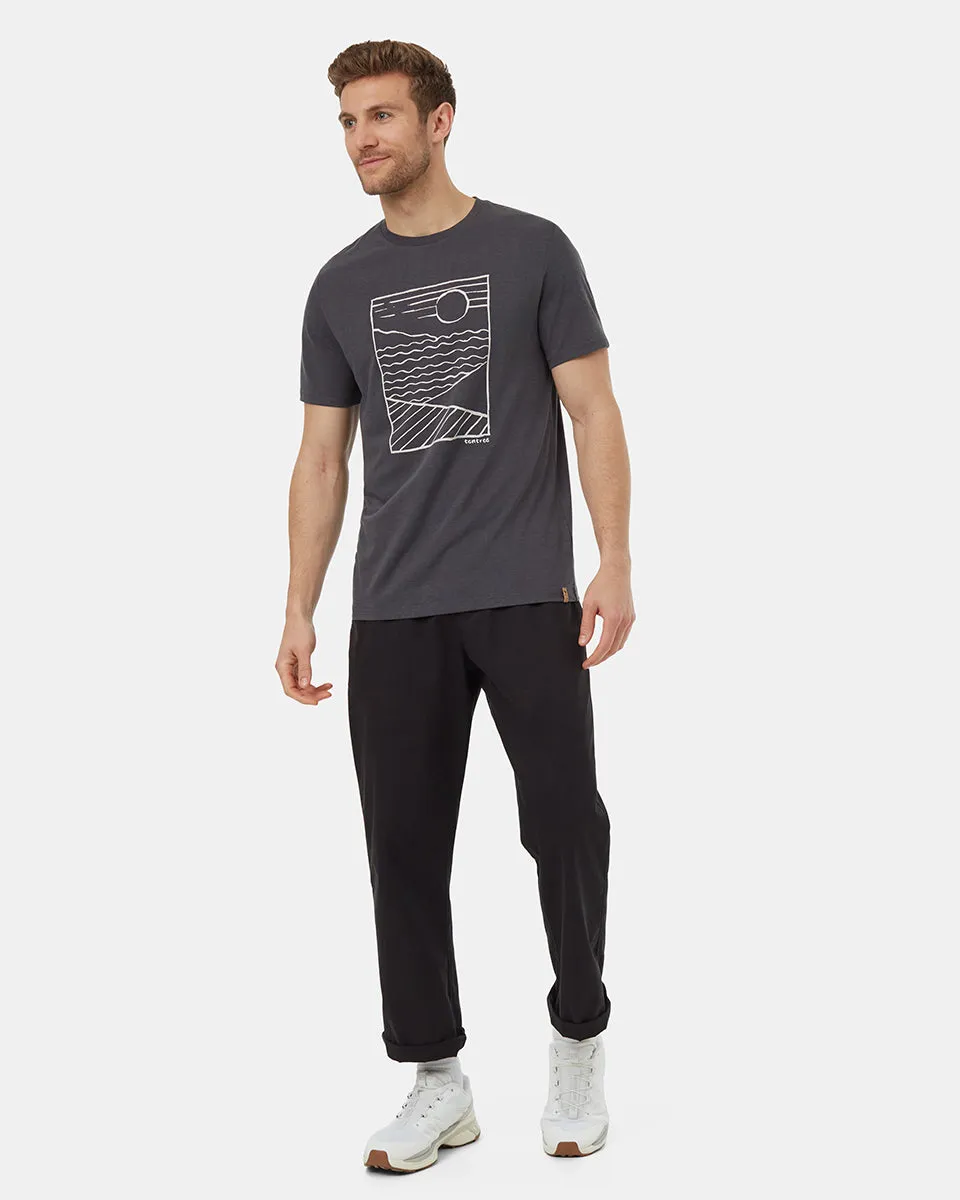 Linear Scenic T-Shirt sold by tentree product image thumbnail 2