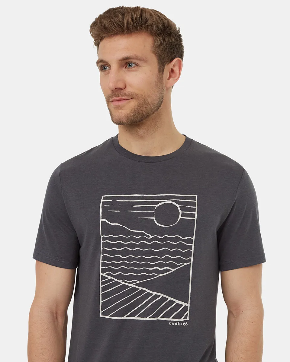 Linear Scenic T-Shirt sold by tentree product image thumbnail 4