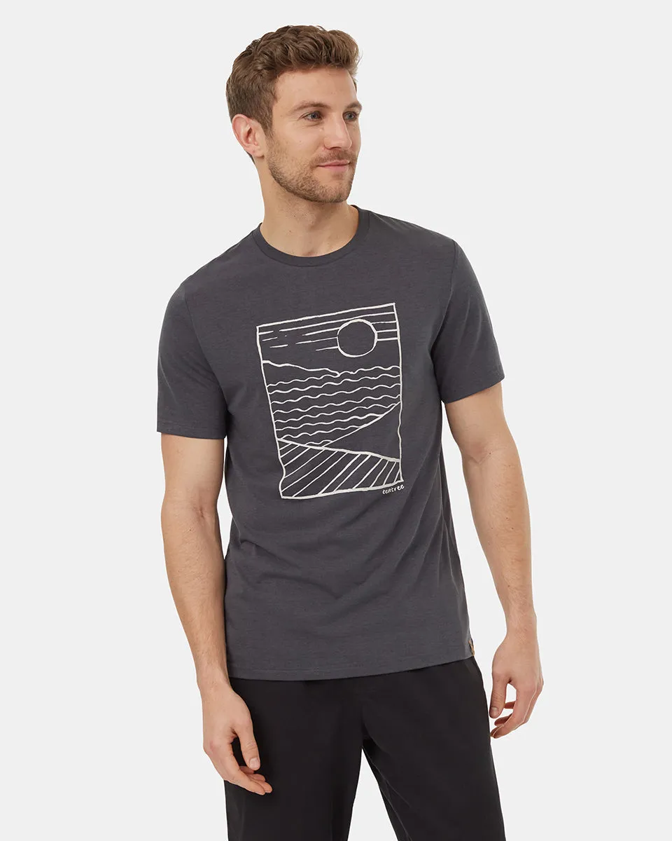 Linear Scenic T-Shirt sold by tentree