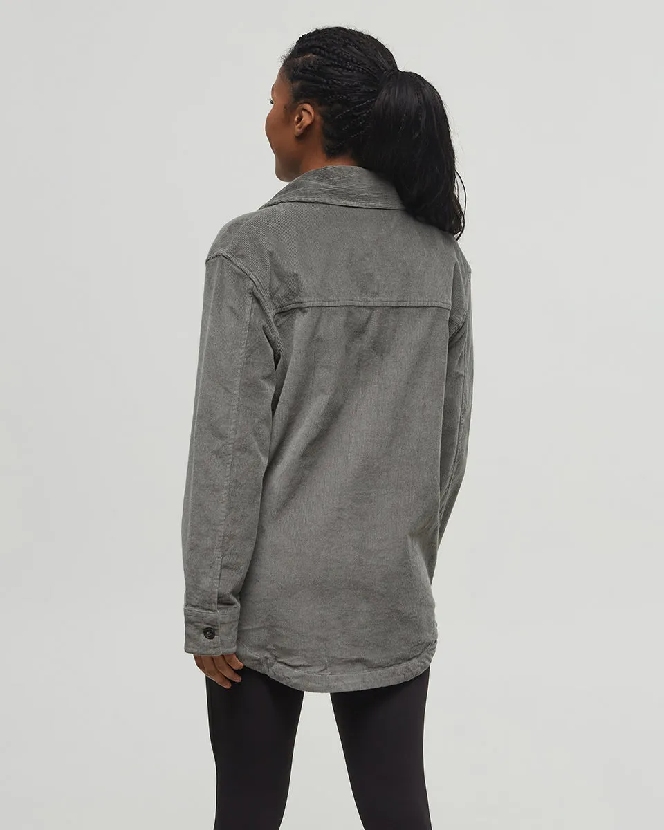 EcoStretch Corduroy Shacket sold by tentree product image thumbnail 3