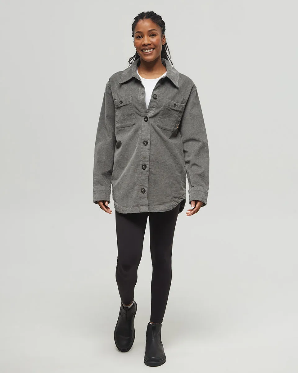 EcoStretch Corduroy Shacket sold by tentree product image thumbnail 2