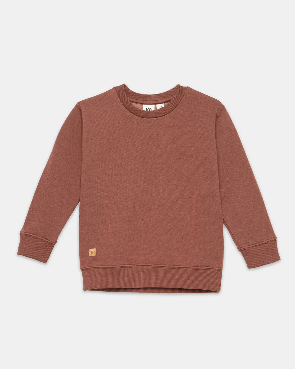 Treefleece Crew (Meteorite Black) sold by tentree