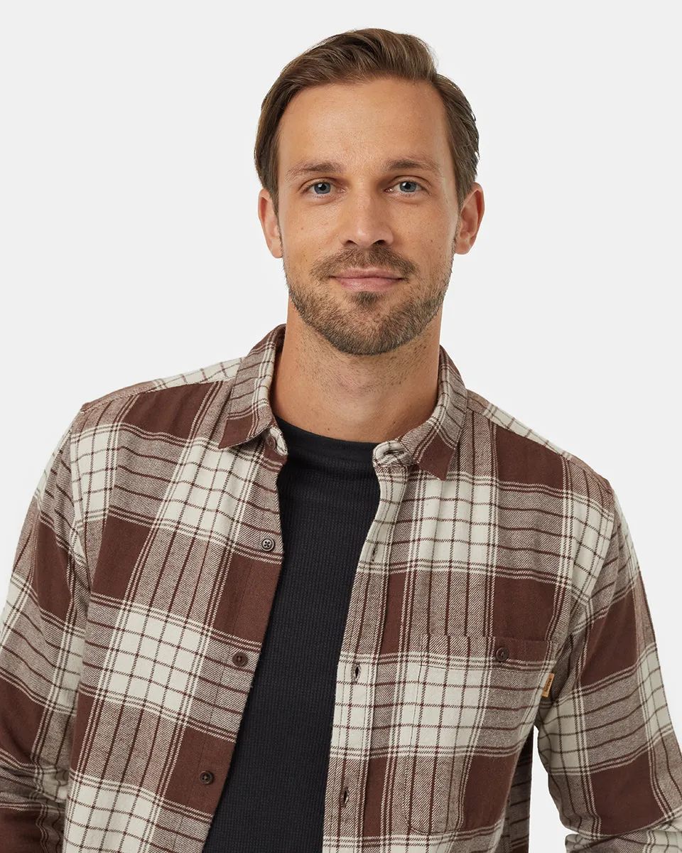 Forest Flannel Shirt sold by tentree product image thumbnail 4