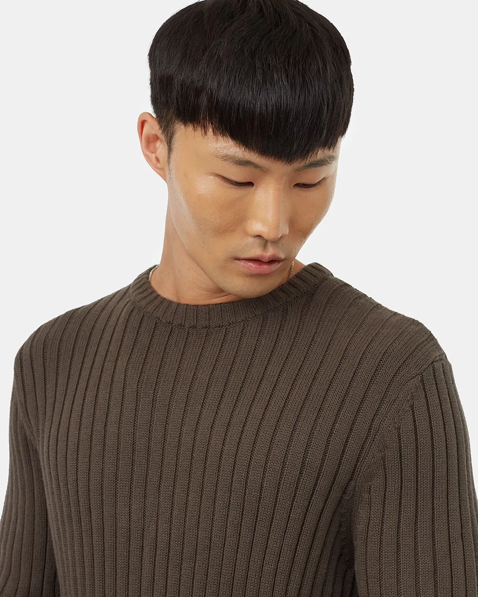 Highline Cotton Wide Rib Crew sold by tentree product image thumbnail 4