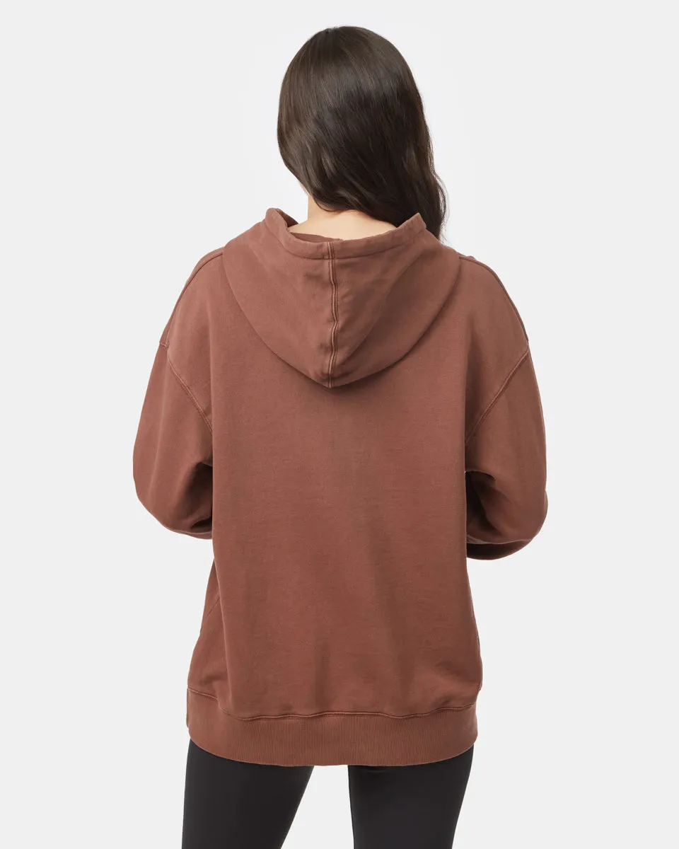 Organic Cotton French Terry Oversized Hoodie sold by tentree product image thumbnail 3