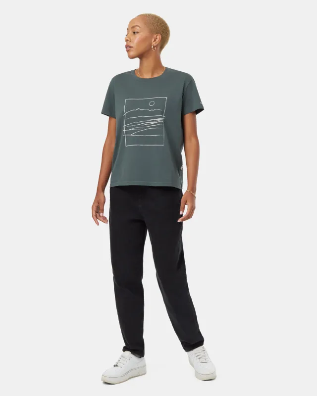 Regenerative Line Graphic T-Shirt sold by tentree