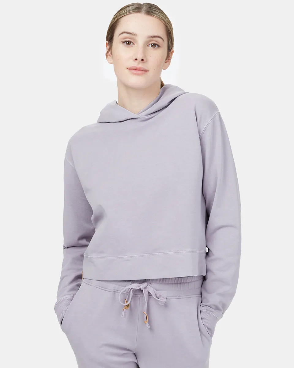 French Terry Cropped Hoodie sold by tentree