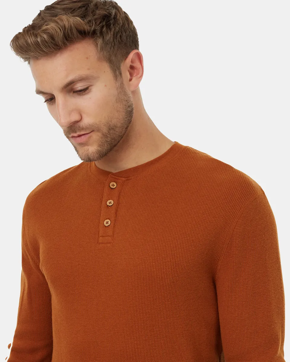 TreeWaffle Henley Longsleeve sold by tentree product image thumbnail 4