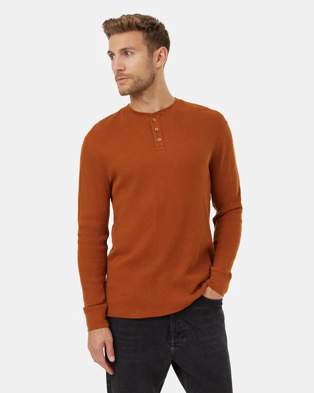 TreeWaffle Henley Longsleeve sold by tentree